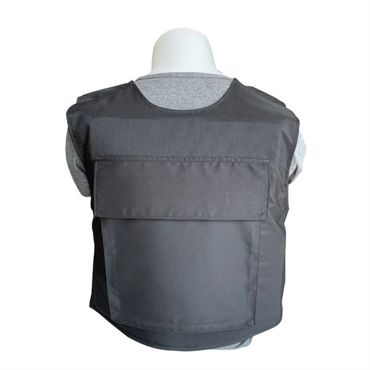 Black Bulletproof Vest