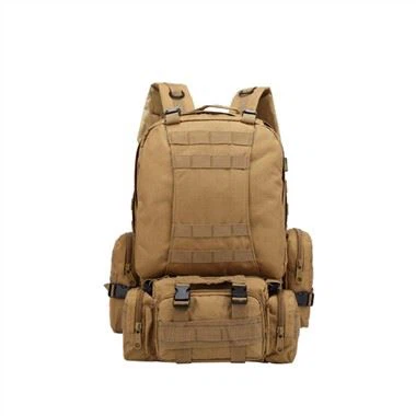 Backpack Capasiti Mawr Tactegol Milwrol Amlswyddogaethol Ar gyfer Teithio